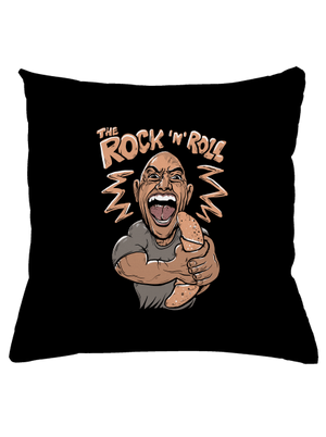 Rock and roll polštář Black