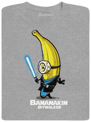 Bananakin Skywalker pánské tričko Sport Grey