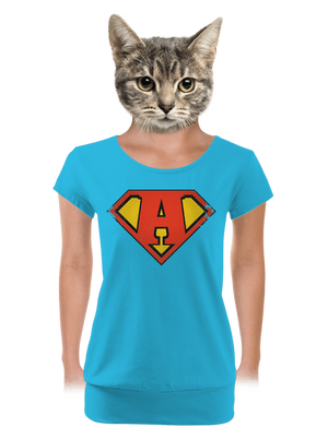 dámské tričko s lemem