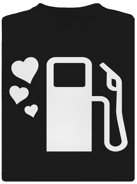 Plnou prosím pánské sportovní tričko Black