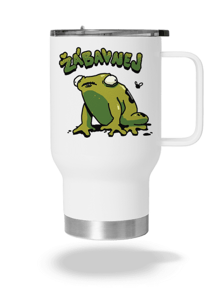 Žábavní termohrnek White