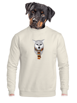 unisex mikina bez kapuce