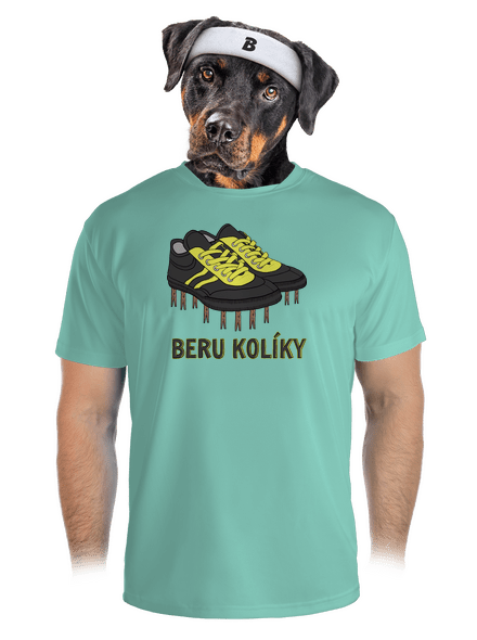 Beru kolíky pánské sportovní tričko Mint Mal