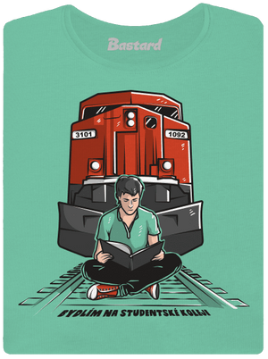 Studentská kolej dámské tričko premium Mint Mal