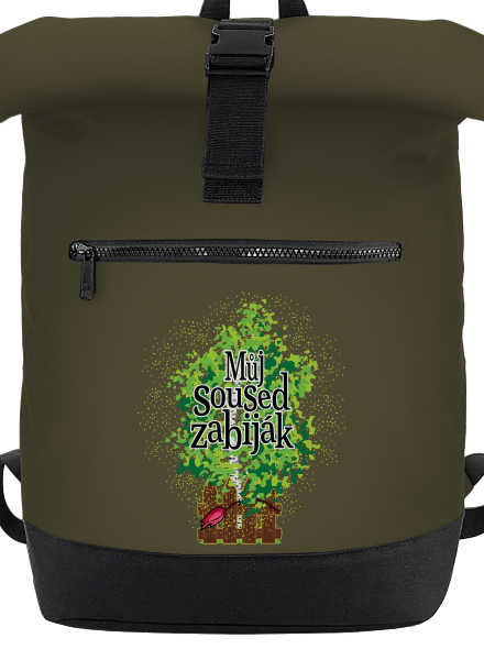 Můj soused zabiják batoh Military Green