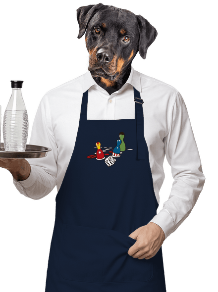 Superhrdino nezlob se zástěra Navy