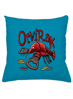 Otvírak polštář Blue Turquoise