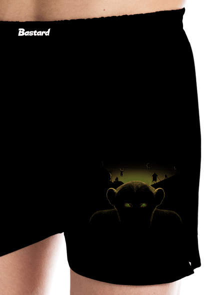 Opičí planeta pánské trenky Black