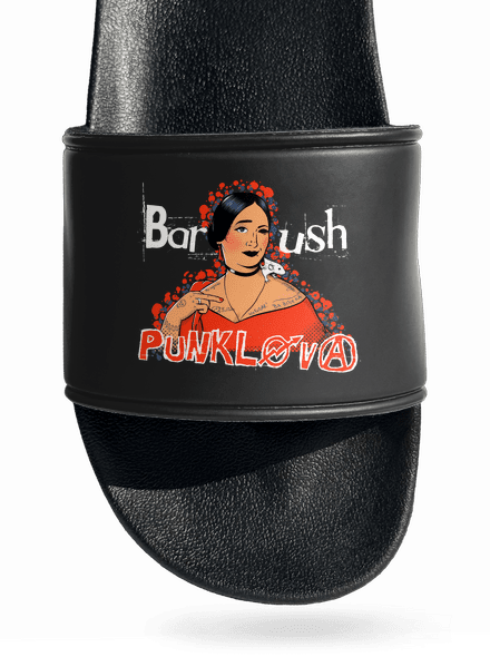 Barush Punklova pantofle Black