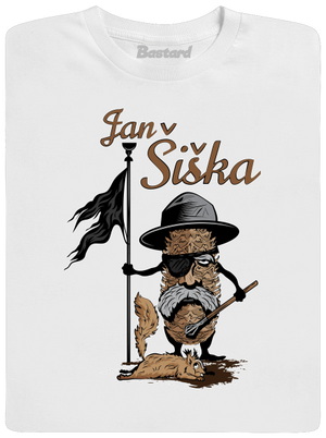 Jan Šiška pánské tričko White