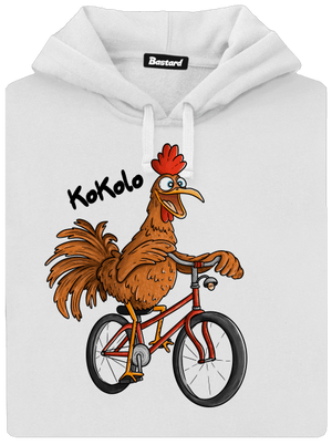 Kokolo dámská mikina klokanka White