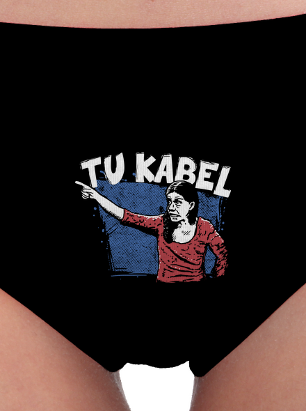 Tukabel dámské kalhotky Black