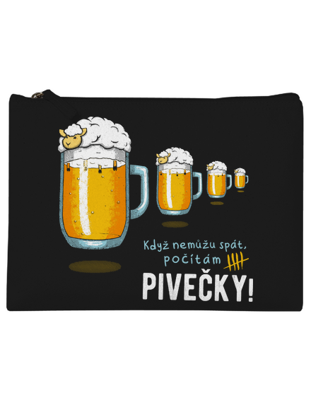 Pivečka taštička Black