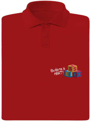 Budeme si hrát pánská polokošile Red Mal