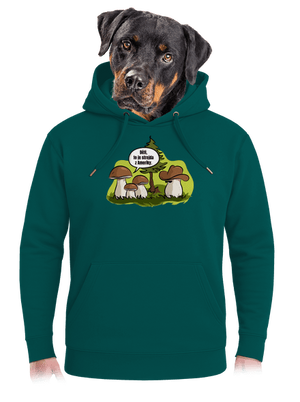 Strejda z Ameriky unisex mikina premium Emerald Green