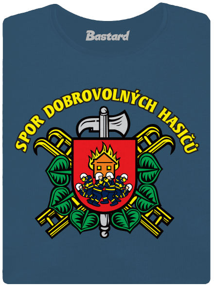 Spor dobrovolných hasičů dámské tričko premium Petrol Blue