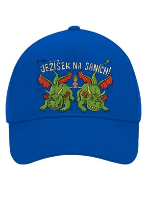 Ježíšek na saních kšiltovka baseballka Bright Royal