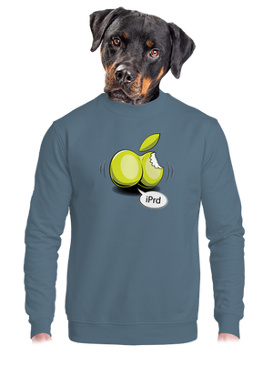 unisex mikina bez kapuce