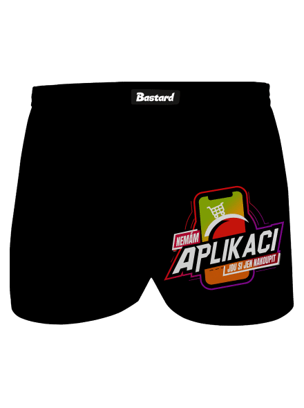 Nemám aplikaci pánské trenky Black