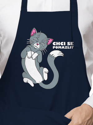 Chci se pomazlit zástěra Navy