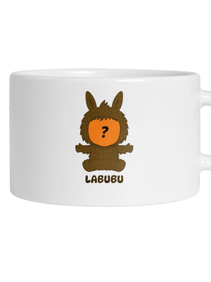 Labubu hrnek makronka White