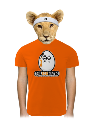 Phleggmatic dětské sportovní tričko Neon Orange