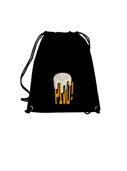 Nápis Pivo vak Black