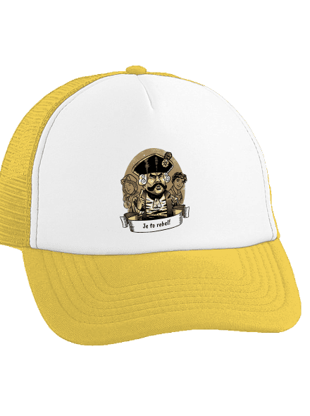 B14: S čerty nejsou žerty kšiltovka truckerka Sunflower cap