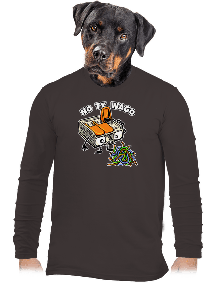 Wago svorka pánské dlouhý rukáv Bear Brown