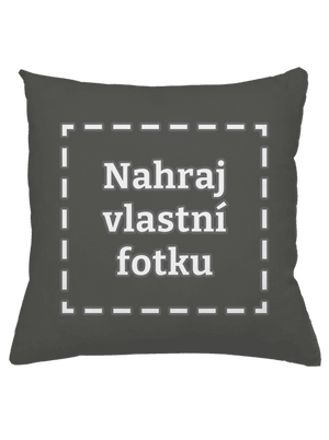 Vlastní potisk polštář Gray Pol