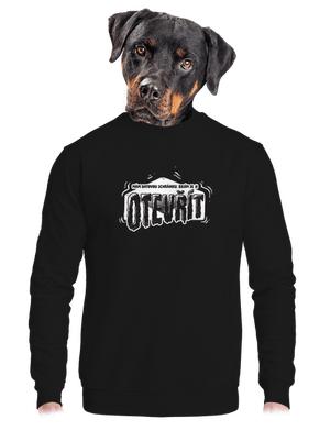 unisex mikina bez kapuce