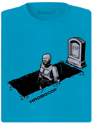 Hrobocop dámské sportovní tričko Blue Atol