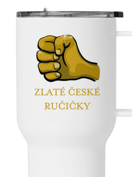Ručičky termohrnek White