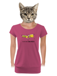 dámské tričko s lemem