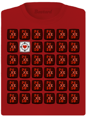 Pexeso dámské sportovní tričko Red Mal