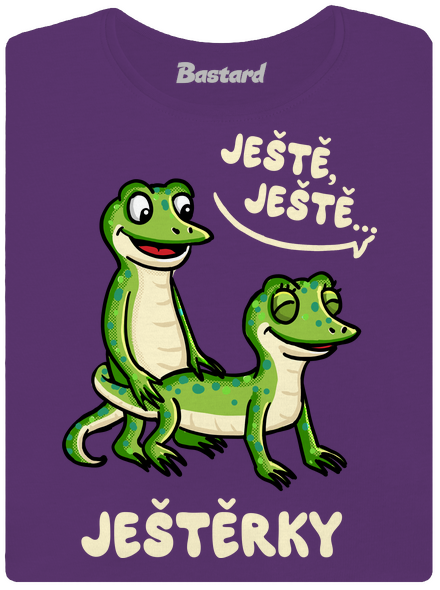 Ještě, ještě dámské tričko premium Purple