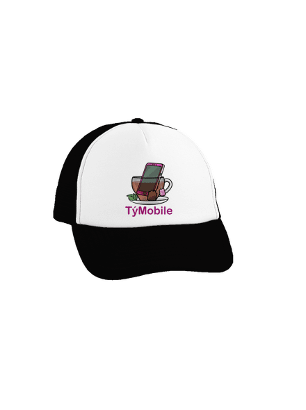TýMobile kšiltovka truckerka Black cap