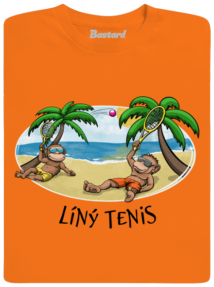 Líný tenis dětské tričko Orange