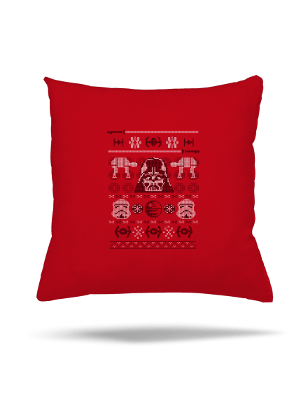 Vader na svetru polštář Red