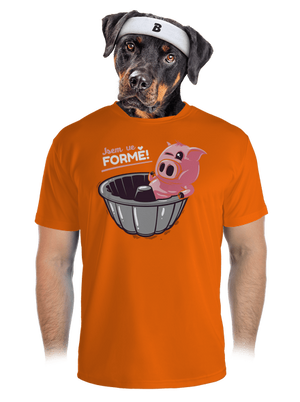 Ve formě pánské sportovní tričko Neon Orange