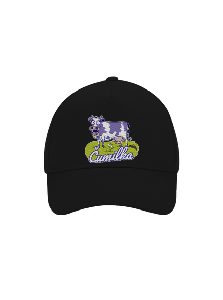 Čumilka kšiltovka baseballka Black