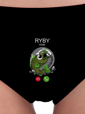 Ryby volají dámské kalhotky Black