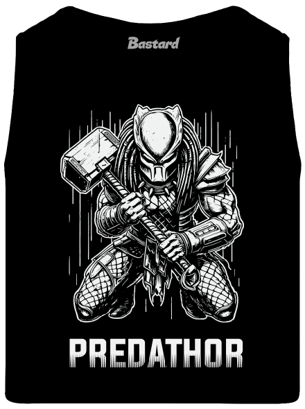 PredaThor a kladívko pánské tílko Black