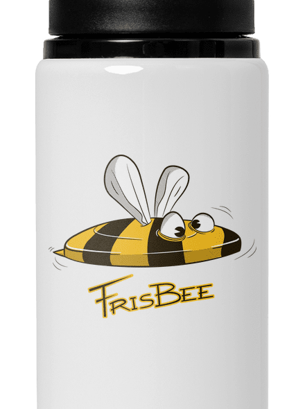 Frisbee lahev na vodu White