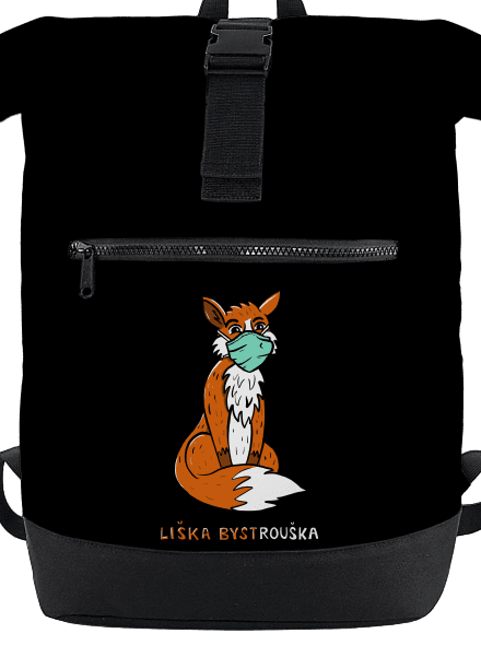 Liška Bystrouška batoh Black