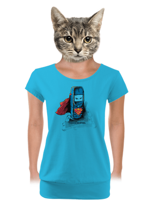 dámské tričko s lemem