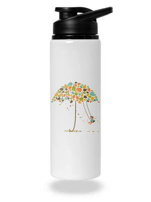 Radost z podzimu lahev na vodu White