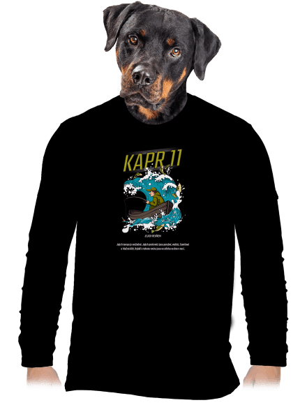 Kapr 11 pánské dlouhý rukáv Black