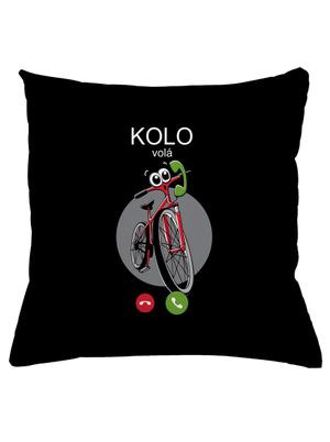 Kolo volá polštář Black