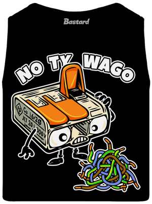 Wago svorka pánské tílko Black